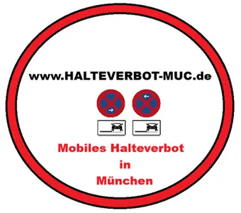 Genehmigung für ein Halteverbot wegen Umzug in München.