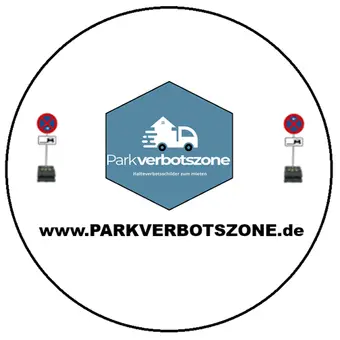 Parkverbotszonen für Umzug, Baustelle oder Veranstaltung.